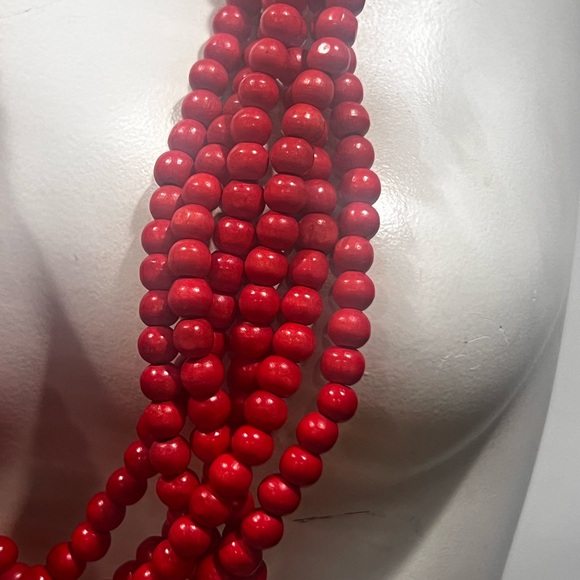 Elegant Vintage Beaded Necklace - Picture 3 of 10